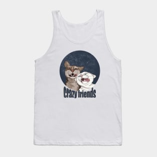 Crazy friends Tank Top